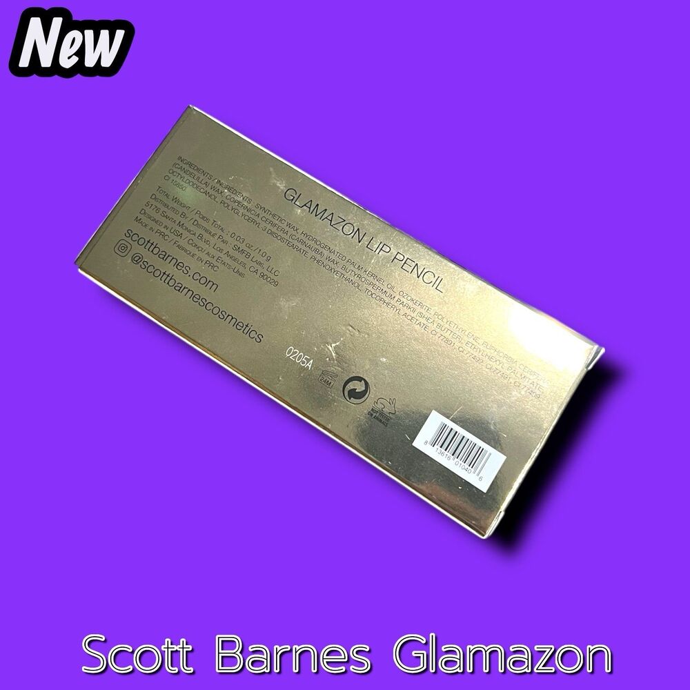 New Scott Barnes Glamazon Lip Pencil – Shade Claudia - Picture 4 of 5